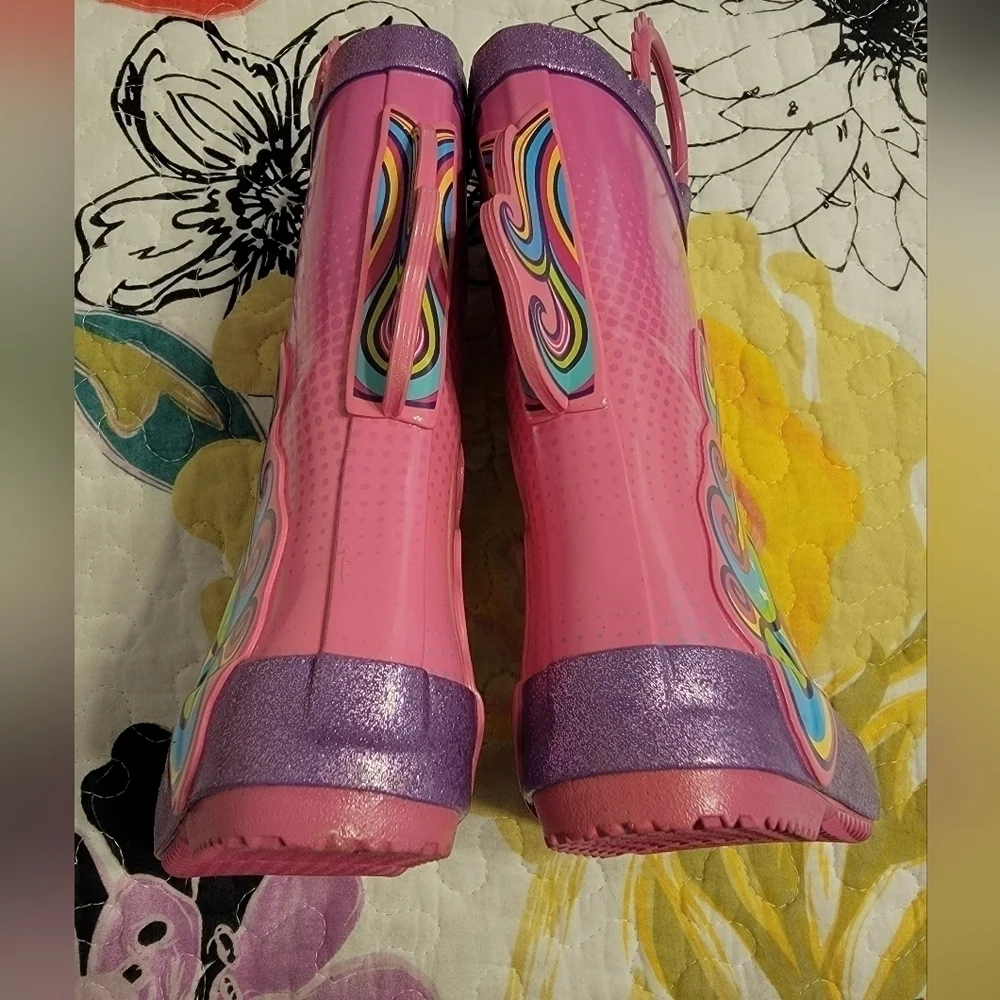 NWT Girl's Unicorn Rain Boots